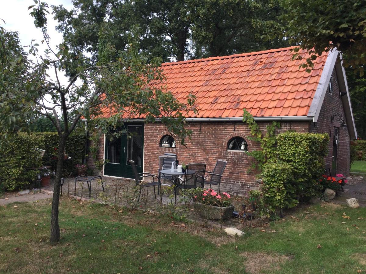 Landelijk Gelegen Huisje Op Erf Veeningen 외부 사진